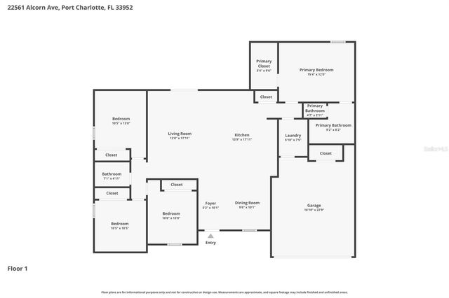 22561 ALCORN AVENUE, Port Charlotte, FL 33952