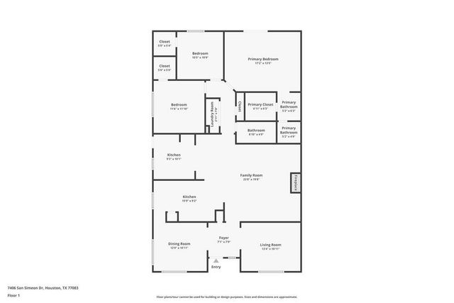 7406 San Simeon Drive, Houston, TX 77083