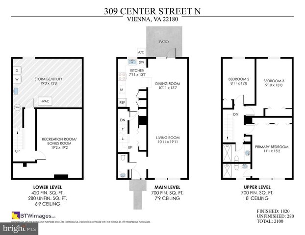 309 CENTER ST N, Vienna, VA 22180