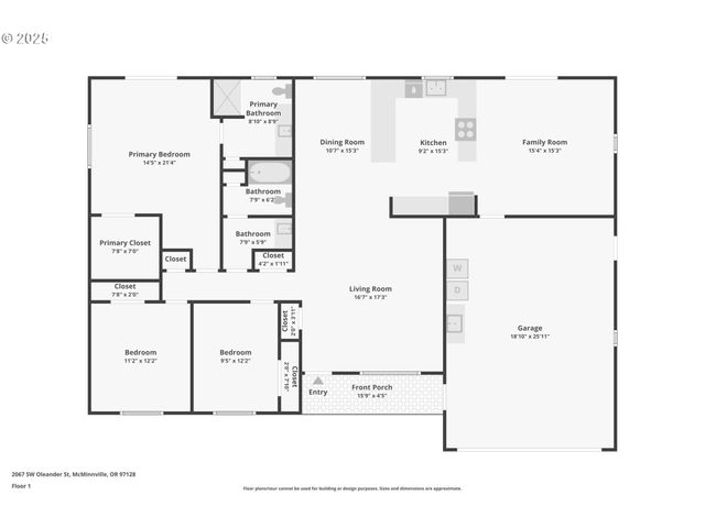 2067 Sw OLEANDER St, Mc Minnville, OR 97128