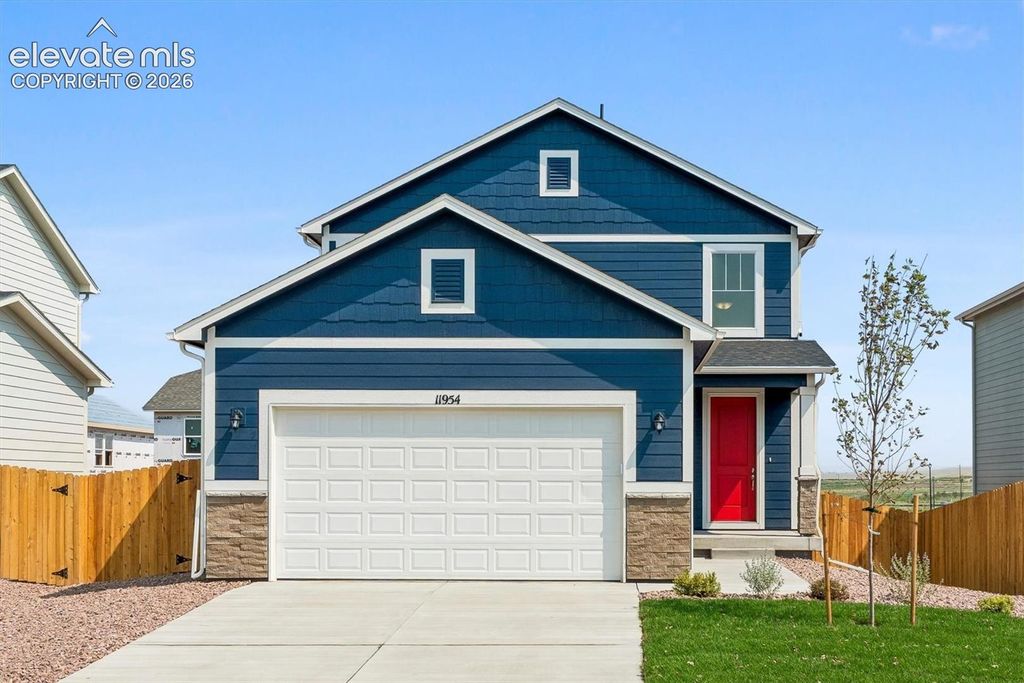 11954 Lost Peak Lane, Colorado Springs, CO 80925 — exterior