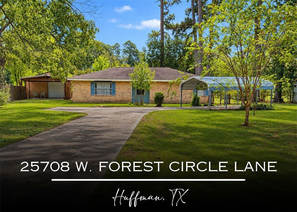 25708 W Forest Circle Lane, Huffman, TX 77336