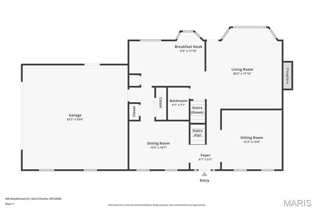 446 Woodstream Drive, St Charles, MO 63304