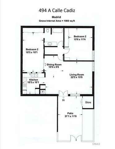 494 Calle Cadiz Unit A, Laguna Woods, CA 92637