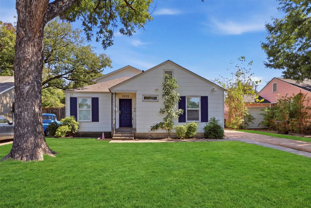 3233 Merida Avenue, Fort Worth, TX 76109 — exterior