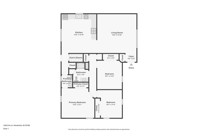 1425 Erin LANE, Waukesha, WI 53188