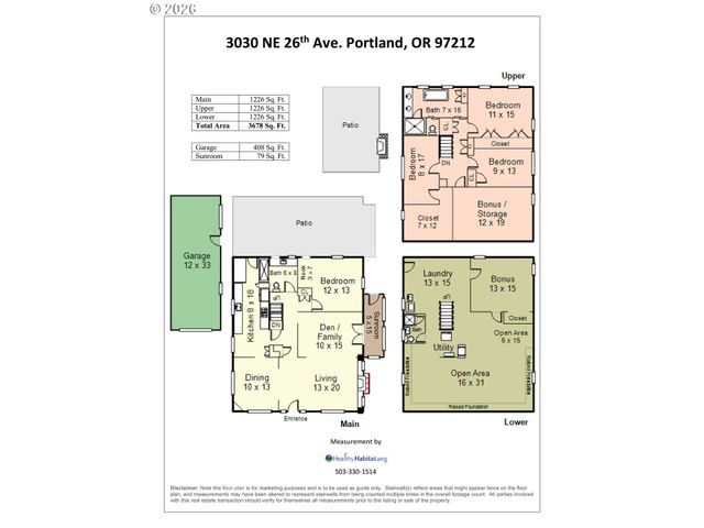 3030 Ne 26TH Ave, Portland, OR 97212