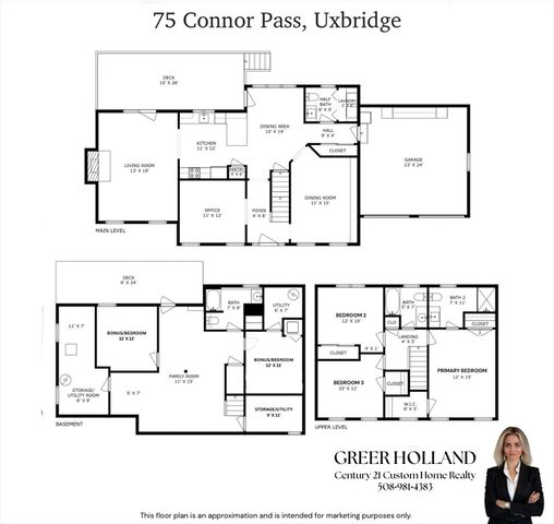 75 Connor Pass, Uxbridge, MA 01569