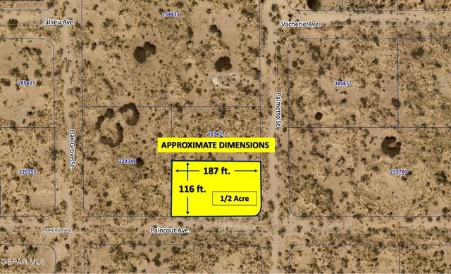 PN-291526 Palmetto Drive, El Paso, TX 79928