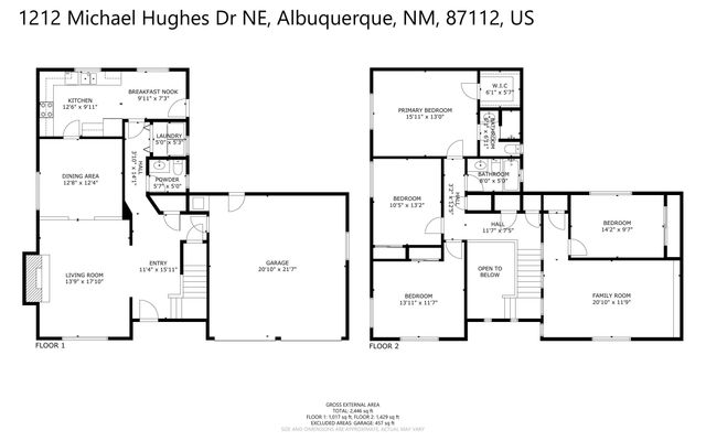 1212 Michael Hughes Drive NE, Albuquerque, NM 87112