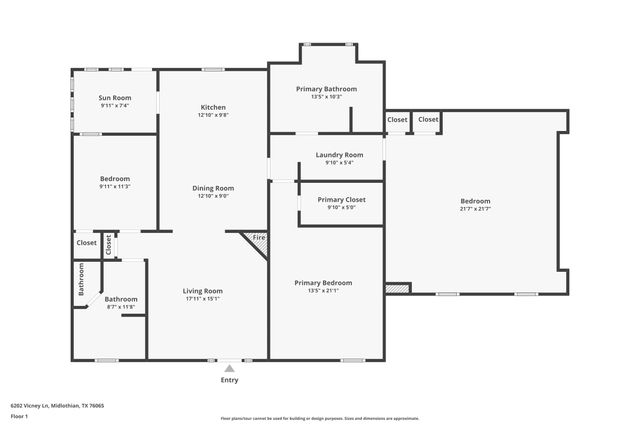6202 Vicney Lane, Midlothian, TX 76065