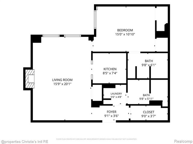 15 E Kirby Street 1107, Detroit, MI 48202