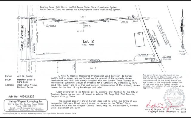 2008 S Lang Avenue, Denison, TX 75020