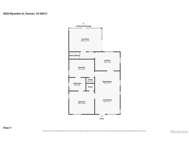 3828 Wyandot St, Denver, CO 80211