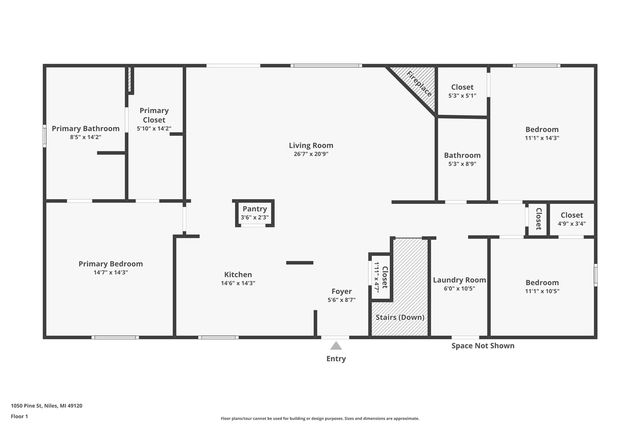 1050 Pine Street, Niles, MI 49120