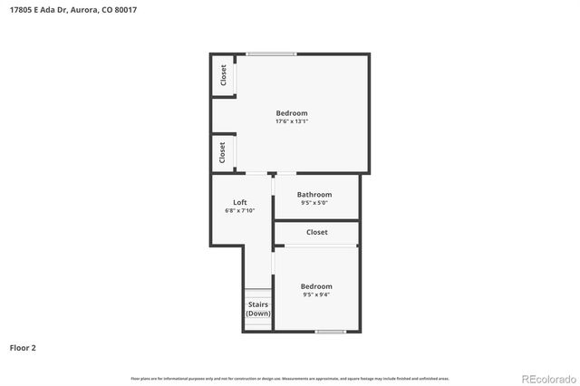 17805 E Ada Drive, Aurora, CO 80017