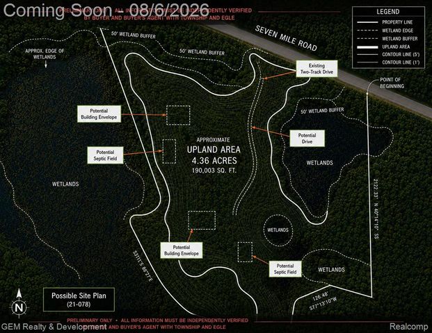 6004 Seven Mile Road, Northville, MI 48167