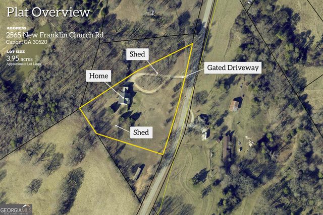 2565 New Franklin Church Road, Canon, GA 30520