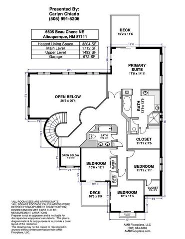 6605 Beau Chene NE, Albuquerque, NM 87111