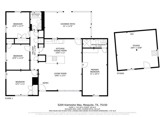 5209 Kiamesha Way, Mesquite, TX 75150