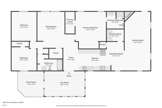 520 W 4th Street, Sheridan, IN 46069