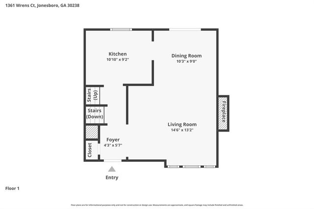 1361 Wrens Court, Jonesboro, GA 30238