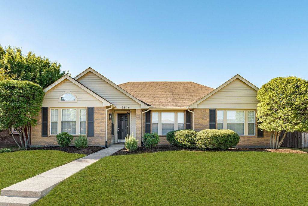 5816 Baker Drive, The Colony, TX 75056 — exterior