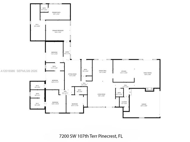 7200 SW 107th Ter, Pinecrest, FL 33156