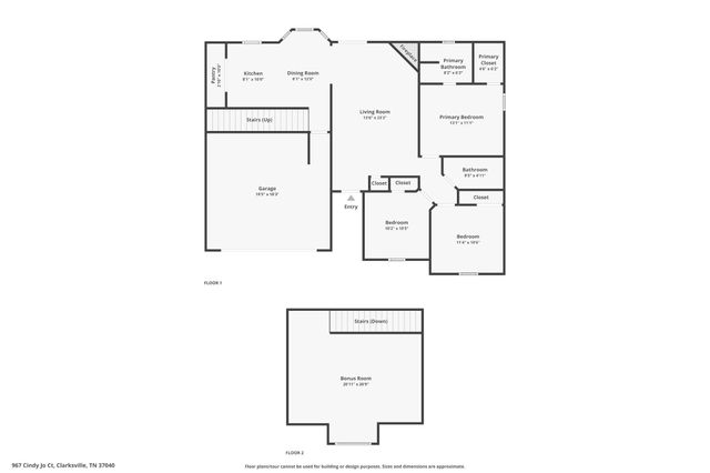 967 Cindy Jo Ct, Clarksville, TN 37040