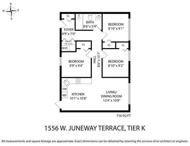 1556 W Juneway Terrace 3K, Chicago, IL 60626
