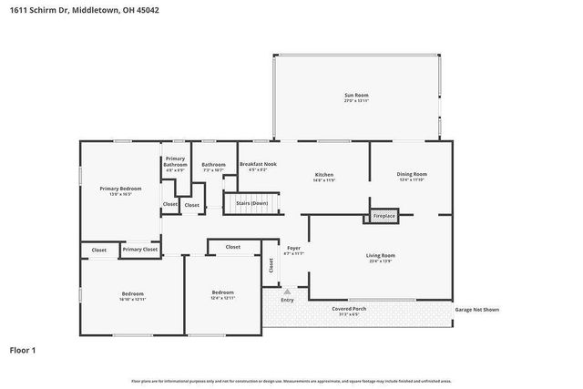 1611 Schirm Drive, Middletown, OH 45042