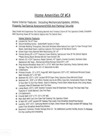 2900 E Jefferson Avenue C4, Detroit, MI 48207