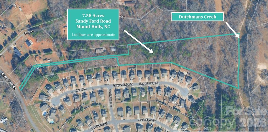 0000 Sandy Ford Road, Mount Holly, NC 28120