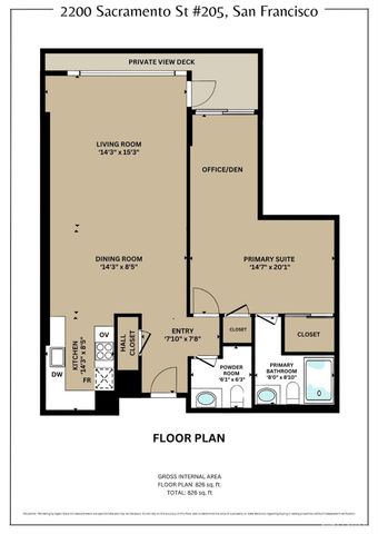 2200 Sacramento Street 205, San Francisco, CA 94115