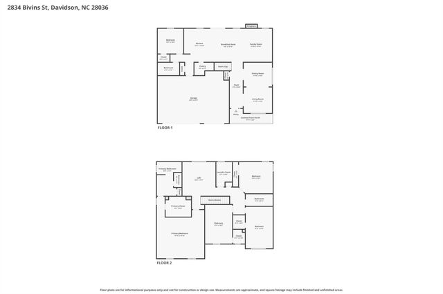 2834 Bivins Street, Davidson, NC 28036