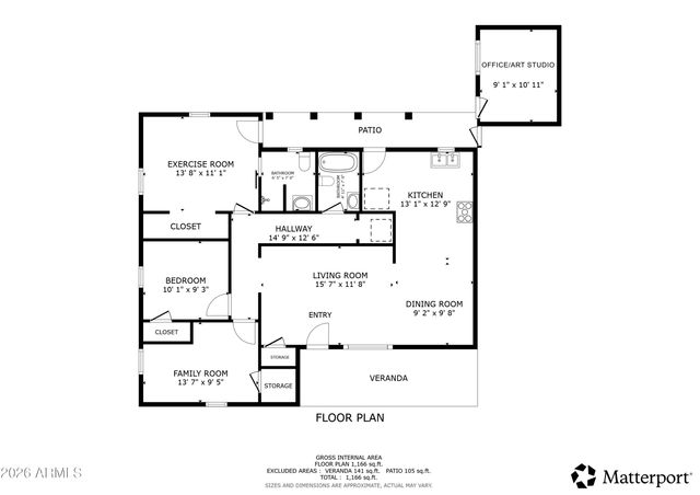 2521 N EVERGREEN Street, Phoenix, AZ 85006
