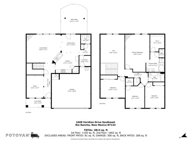 1608 Veridian Drive SE, Rio Rancho, NM 87124