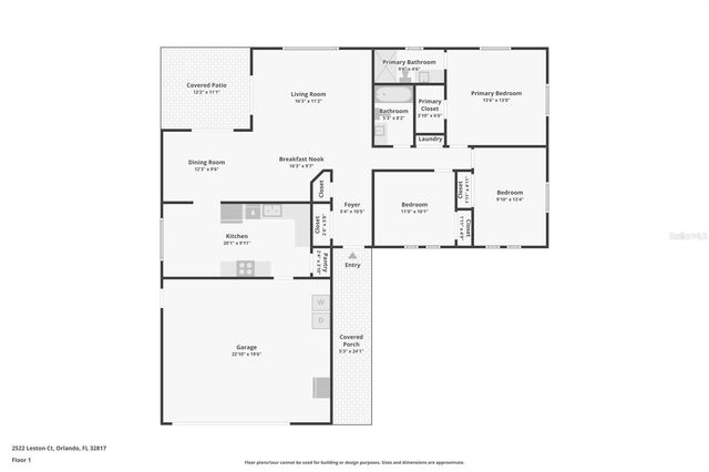 2522 LESTON COURT, Orlando, FL 32817