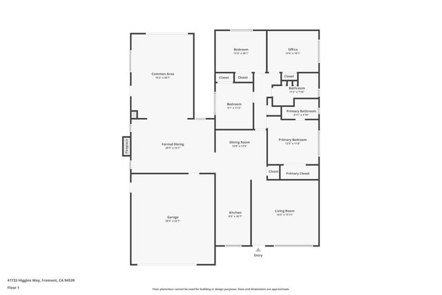 41733 Higgins Way, Fremont, CA 94539