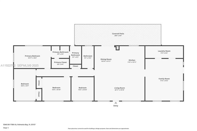 9340 SW 178th Street, Palmetto Bay, FL 33157