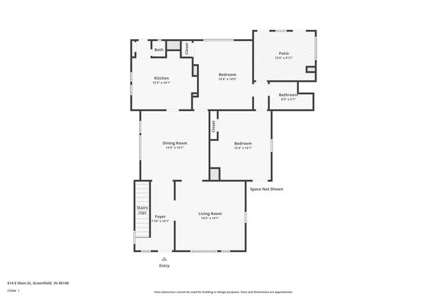 614 E Main Street, Greenfield, IN 46140