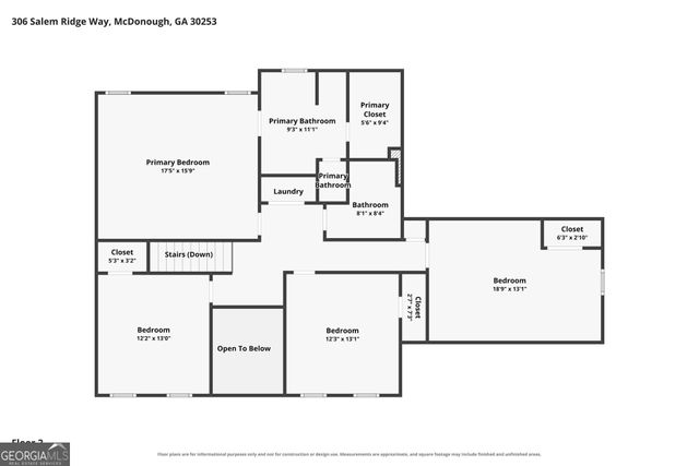306 Salem Ridge Way, Mcdonough, GA 30253