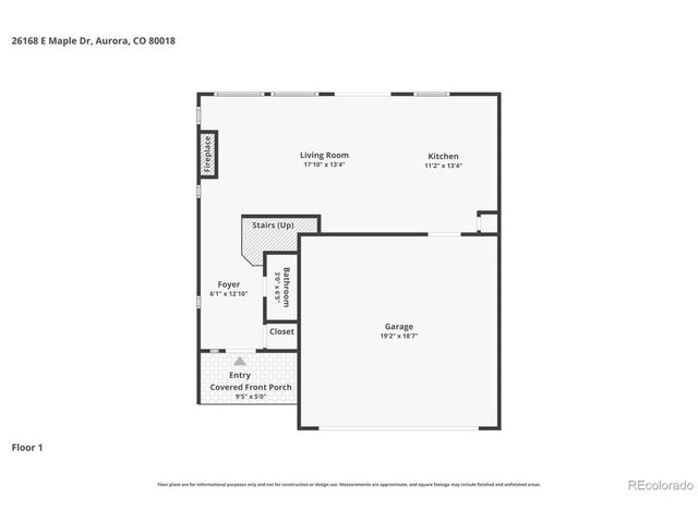 26168 E Maple Dr, Aurora, CO 80018