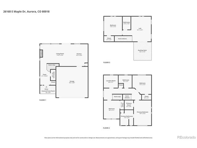 26168 E Maple Dr, Aurora, CO 80018