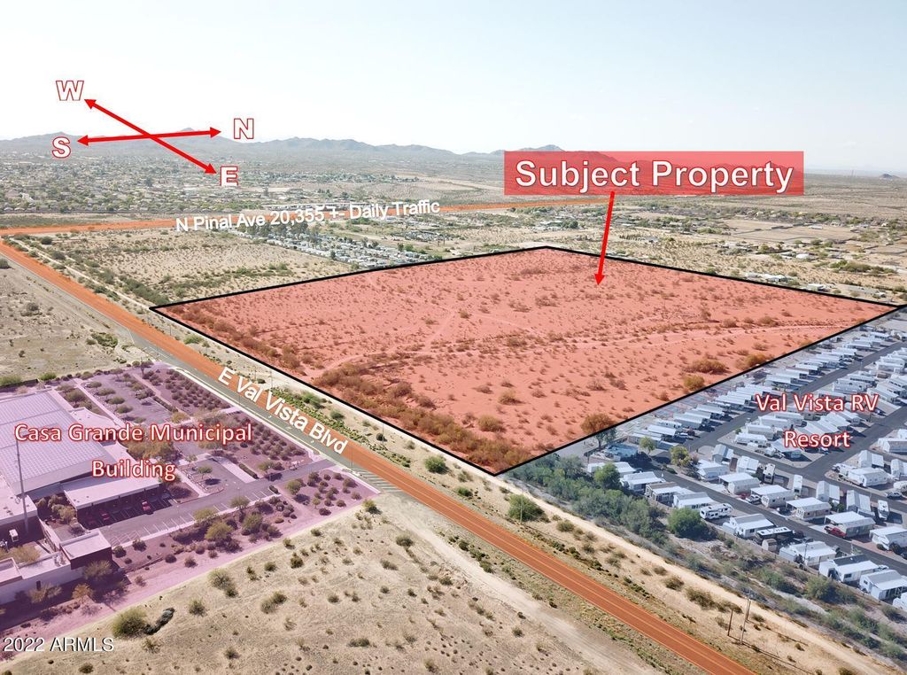 East of Val Vista Blvd & N Pinal Ave -- -, Casa Grande, AZ 85122 — exterior