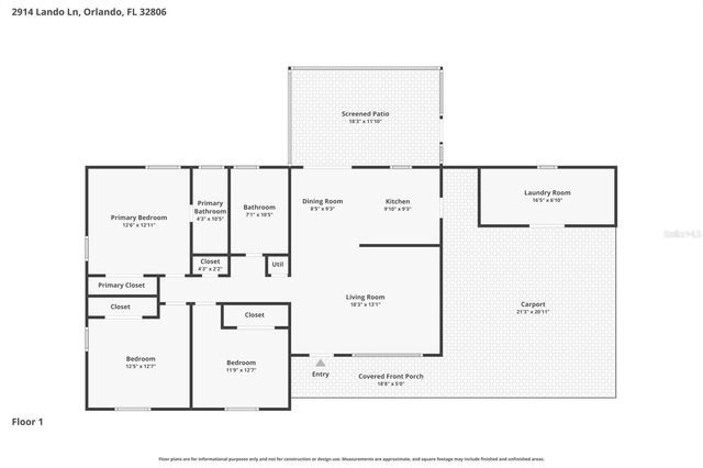 2914 LANDO LANE, Orlando, FL 32806