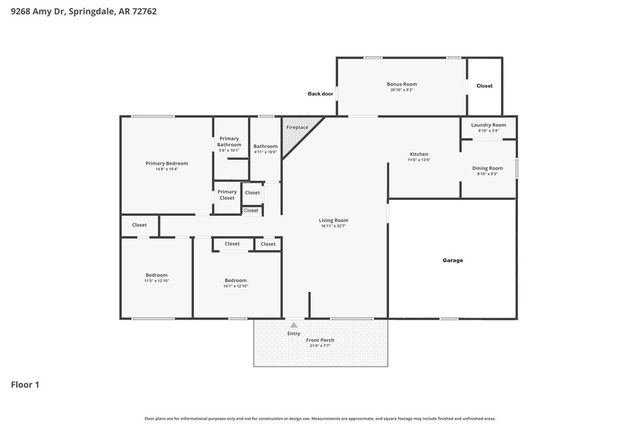 9268 Amy Drive, Springdale, AR 72762