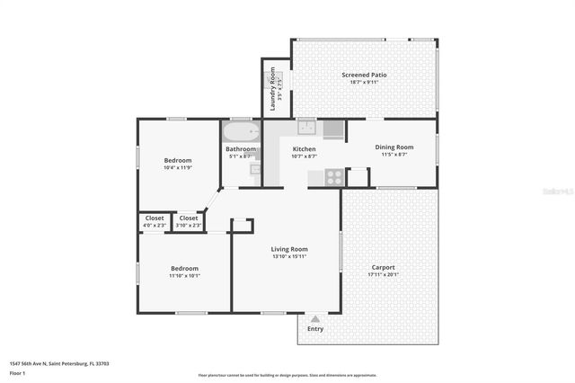 1547 56TH AVENUE N, St Petersburg, FL 33703