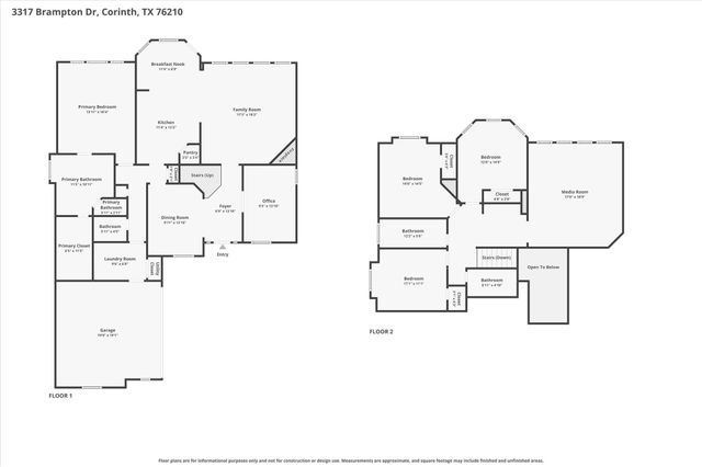 3317 Brampton Drive, Corinth, TX 76210
