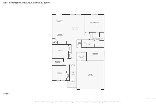 19511 Commonwealth Ave, Caldwell, ID 83605